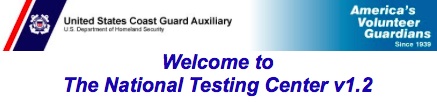 USCG Auxiliary National Testing Center