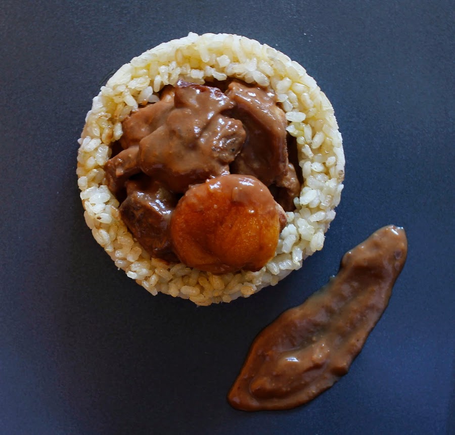 Ragout de pavo en salsa de tamarindo