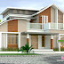 Mixed roof 5 BHK contemporary home 2681 sq-ft