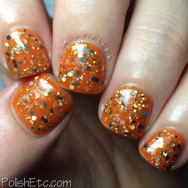 Ellagee - Brunch with Unicorns - McPolish - orange jelly sandwich