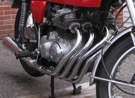 Modifikasi Honda CB 100 Dengan Mesin 400cc