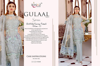 Rinaz Fashion Gulal Vol 3 Pakistani Suits In Wholesale Rate at Diwan fashion Surat 