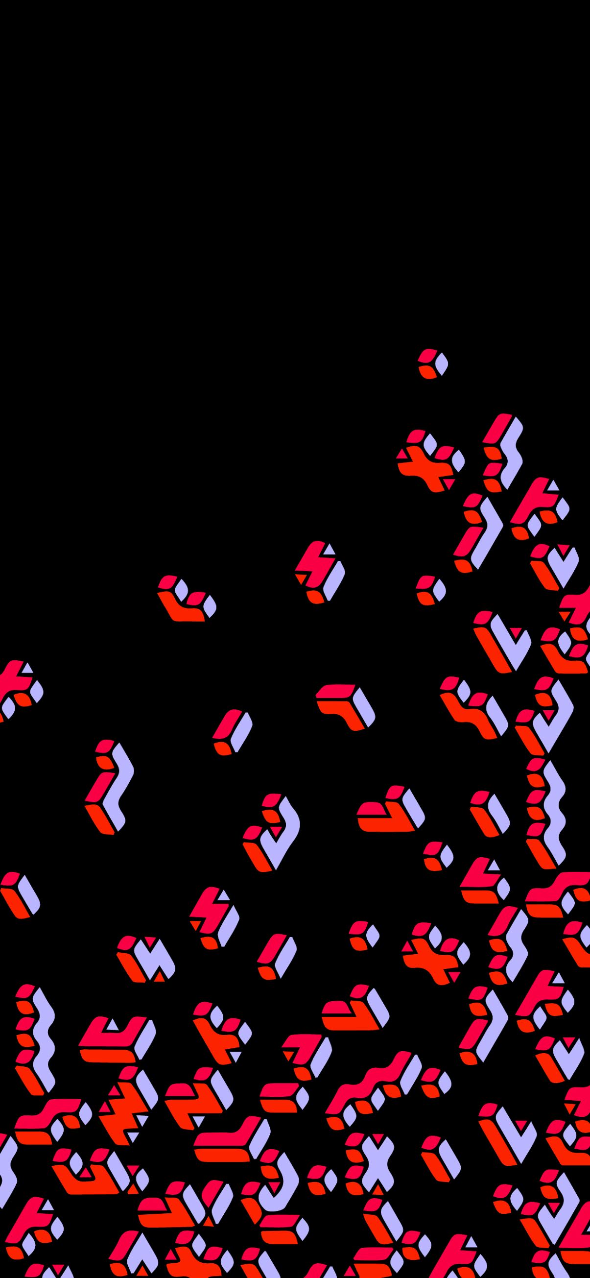 Tetris Style Amoled Wallpaper Collection