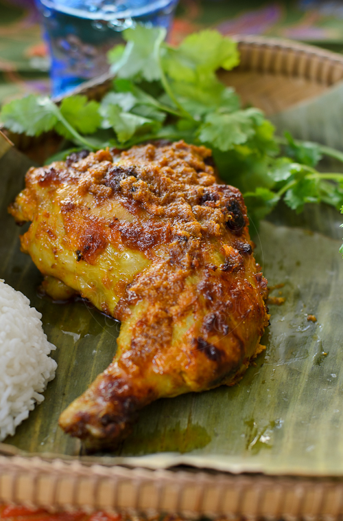 Spring and Ayam Percik (Malaysian Flame Grilled Chicken) Lisa's