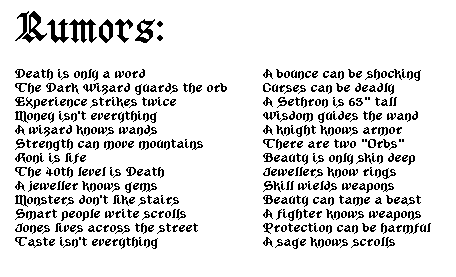 The CRPG Addict: Game 254: The Dungeon Revealed (1987)