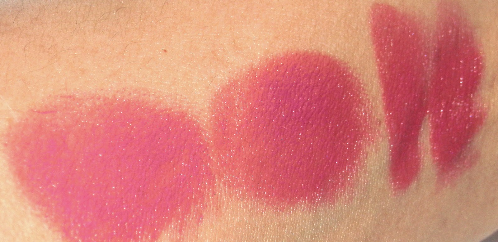 Playboy Cosmetics It's in the Pink Lipstick Swatches