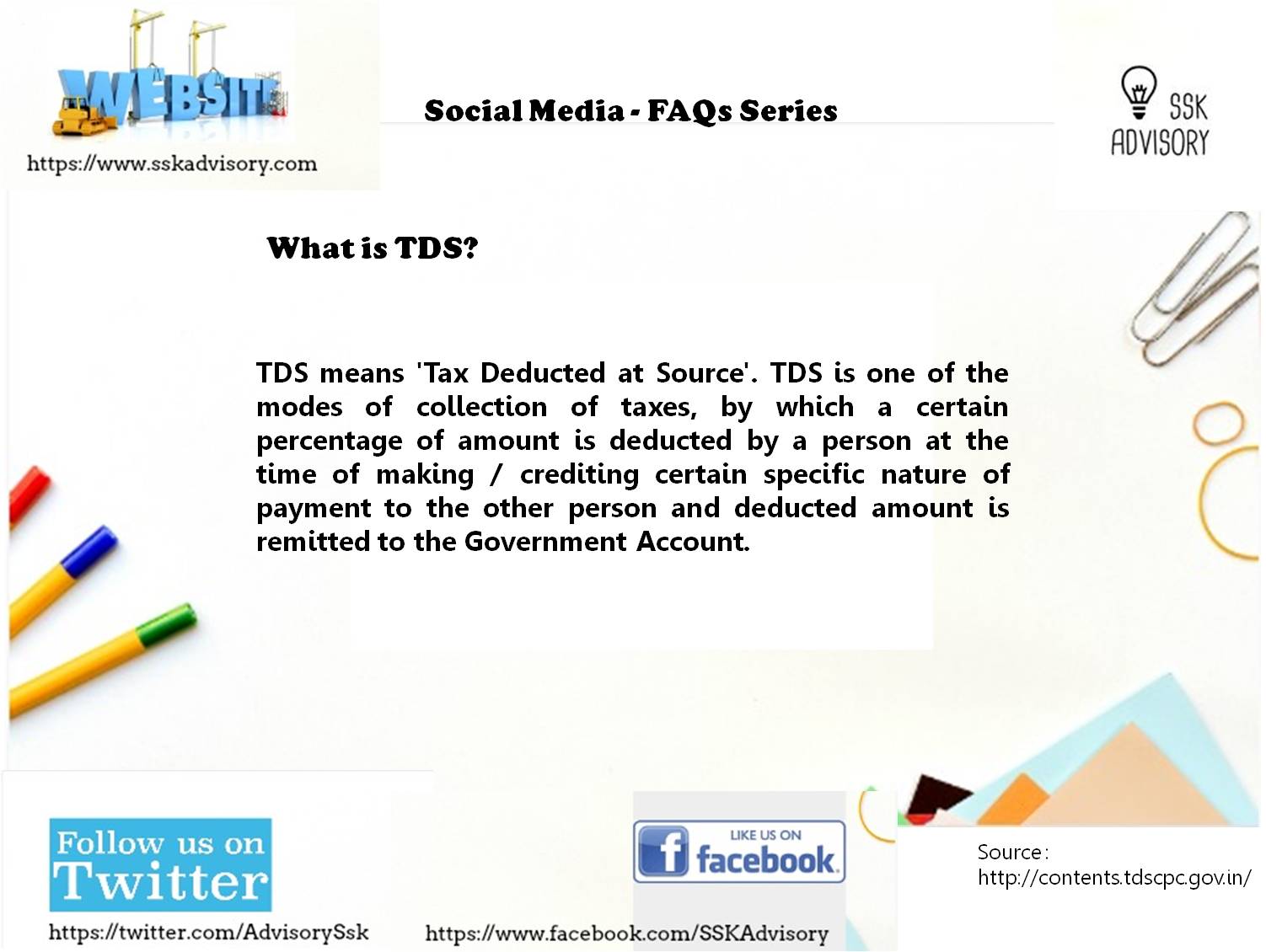 Free CPA Review What is TDS?