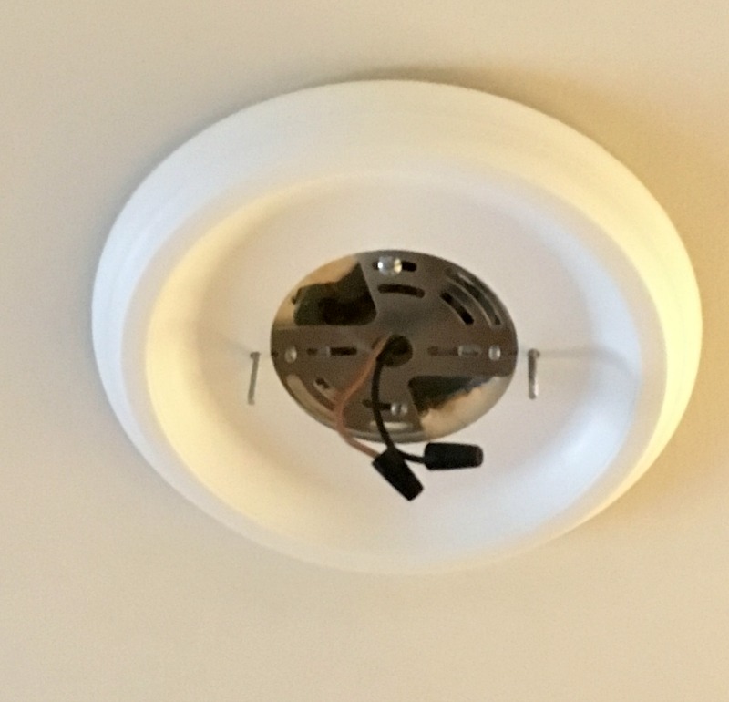 Real Girl S Realm How To Replace A Ceiling Light Fixture