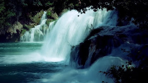 Waterfall in Croatia