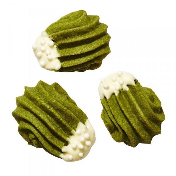 Green tea butter cookies Recipes For Food