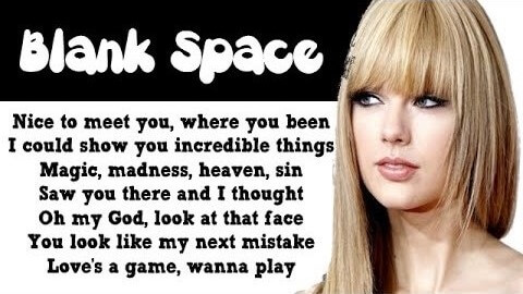 Blank Space Guitar Chords Taylor Swift 19 Thedeepak Com
