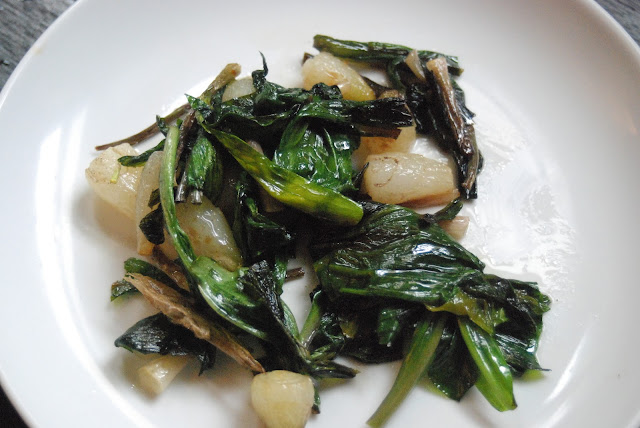 Simple Sautéed Ramps