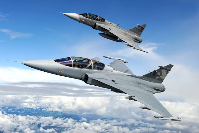 La Fuerza Aérea Brasilera recibirá 36 Gripen NG a partir del año 2019.