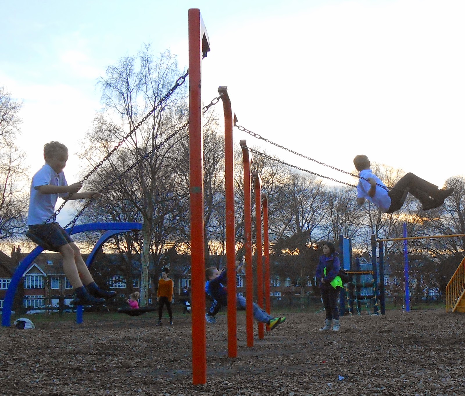 first park visit of the season woodchip safety 