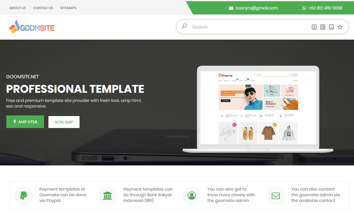 Goomsite Izzan Nabil Pro Blogger Template Goomsite Izzan Nabil Pro Blogger Template