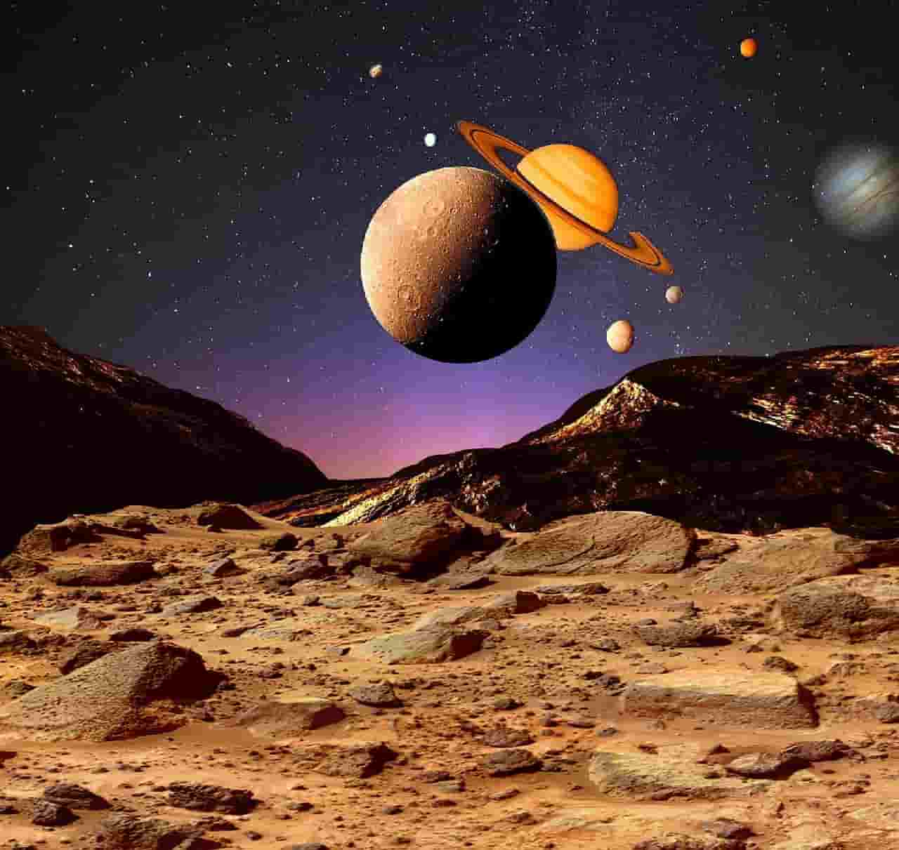 Titan Is Drifting Away From Saturn