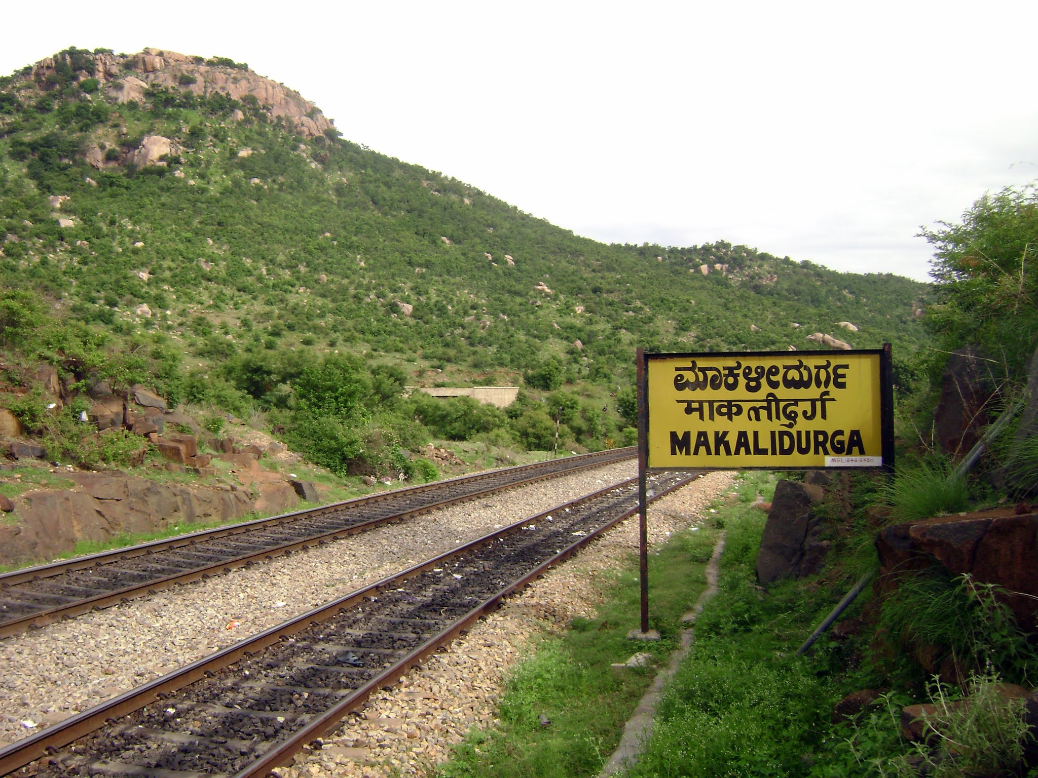 Makalidurga Story of a Railway station in the middle of hills