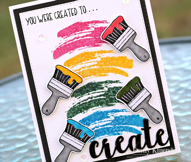 Creations of an Army Wife My Creative Time Stamp of the Month Create