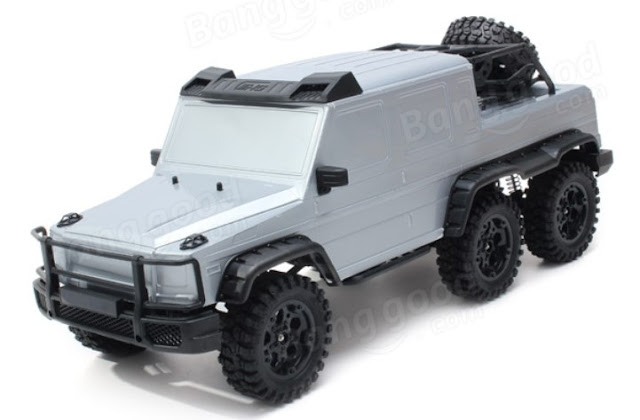 Technology - Tecnología: HG P601 1/10 2.4G 6WD RC Crawler RTR