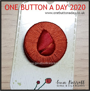 One Button a Day 2020 by Gina Barrett - Day 21: D'Anjou