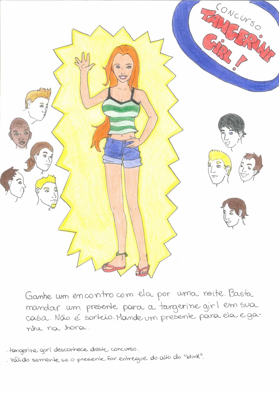 Blog Oitenta e Nove Trabalho Tangerine girl