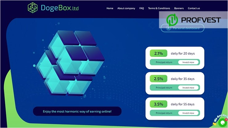 DogeBox LTD: обзор и отзывы о dogebox.ltd (HYIP платит) DogeBox LTD обзор и отзывы HYIP-проекта