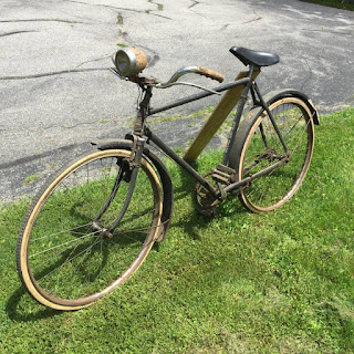 Old Royal Enfield bicycle.