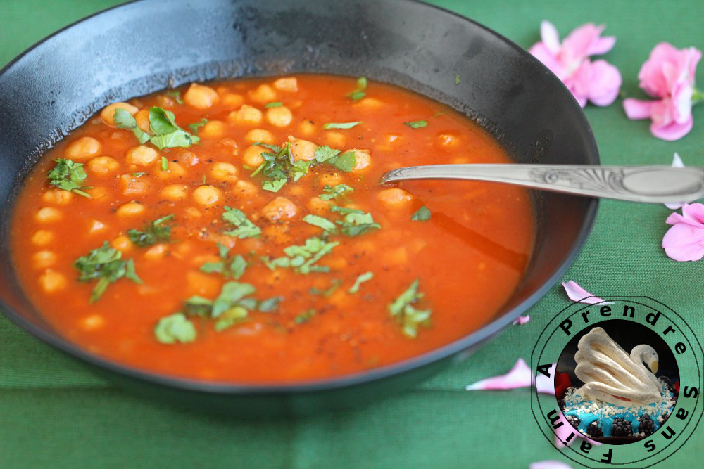 Soupe de tomate à l'orientale A Prendre Sans Faim