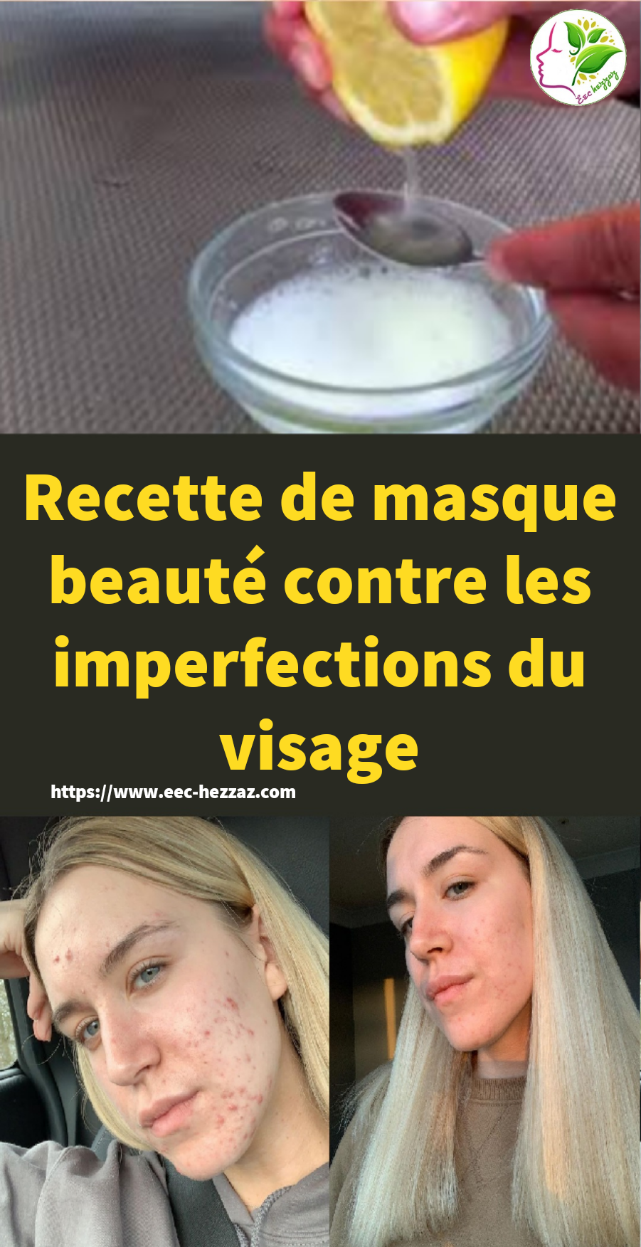 Recette de masque beauté contre les imperfections du visage