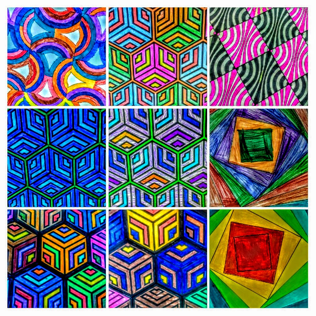 Made in England Optical Art