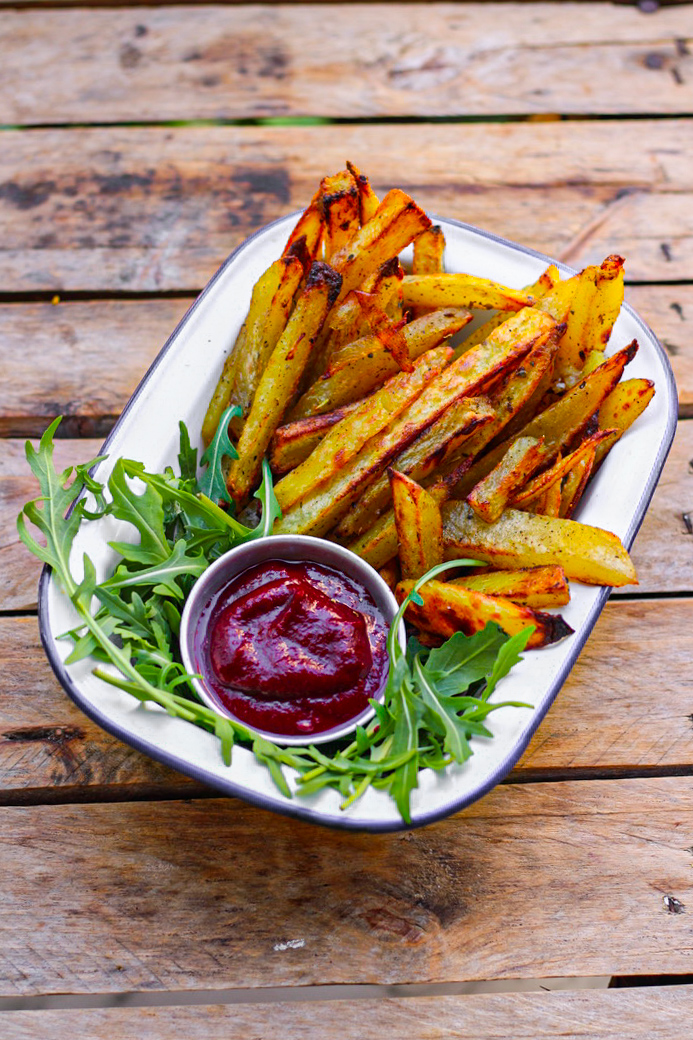 frites maison au four Recette frites au four, Frites maison, Recette