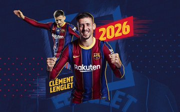 Oficial: El FC Barcelona renueva hasta 2026 a Lenglet
