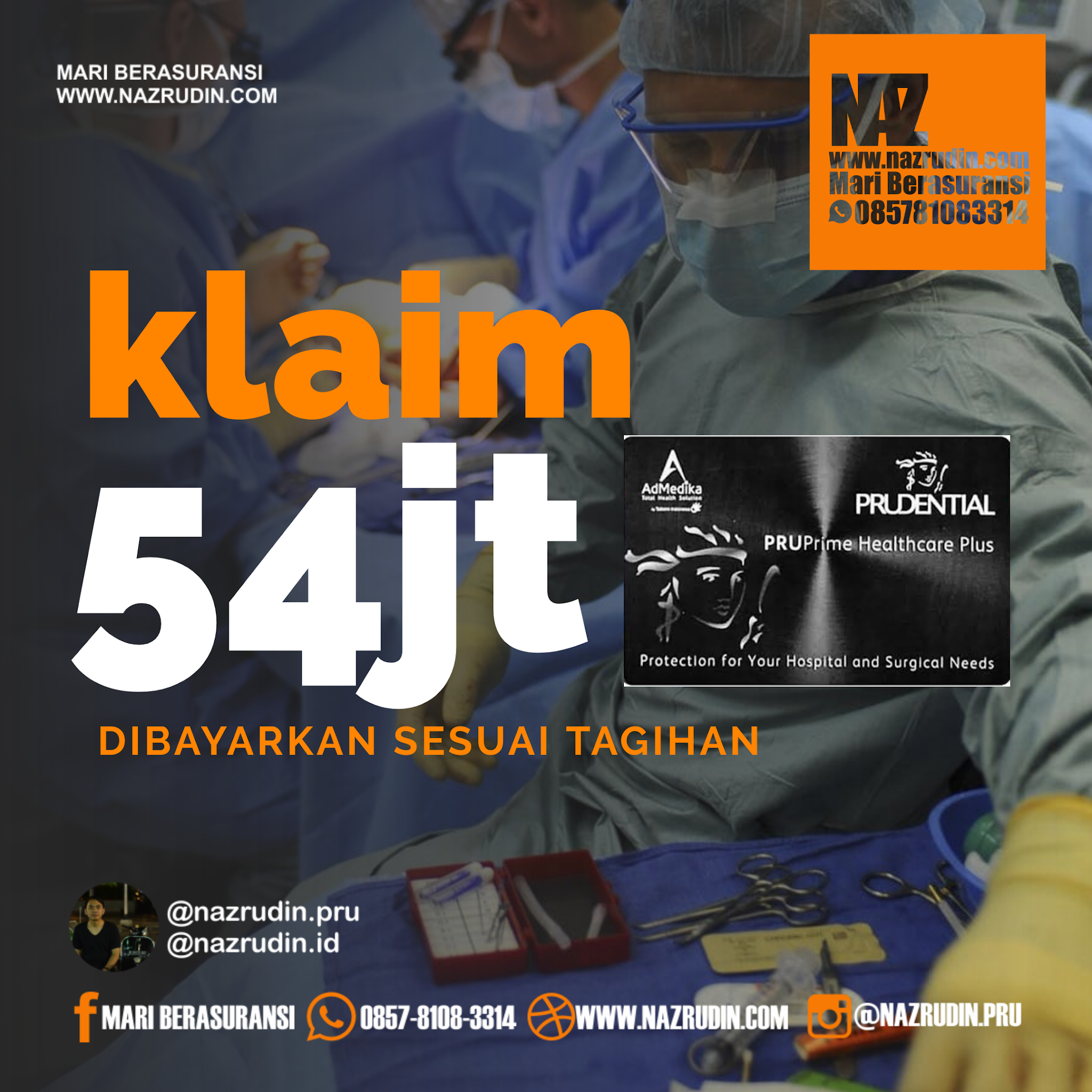 KLAIM ASURANSI PRUDENTIAL ASURANSI KESEHATAN PRUDENTIAL PPH PLUS