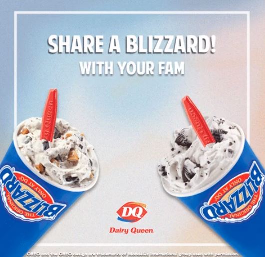 Manila Shopper Dairy Queen Buy1 Get1 Oreo Blizzard Promo September to