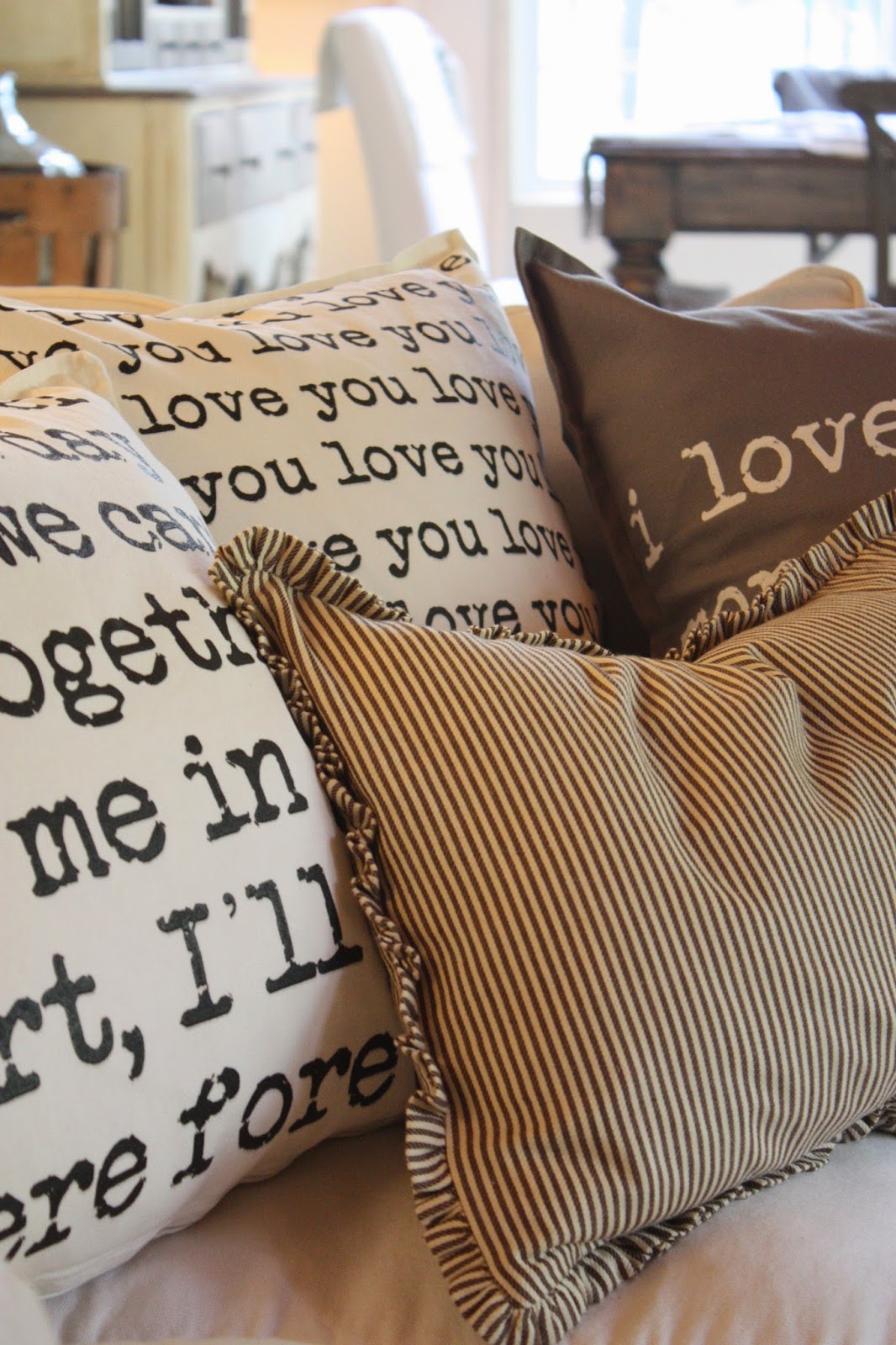 My Sweet Savannah new pillows in my etsy shop