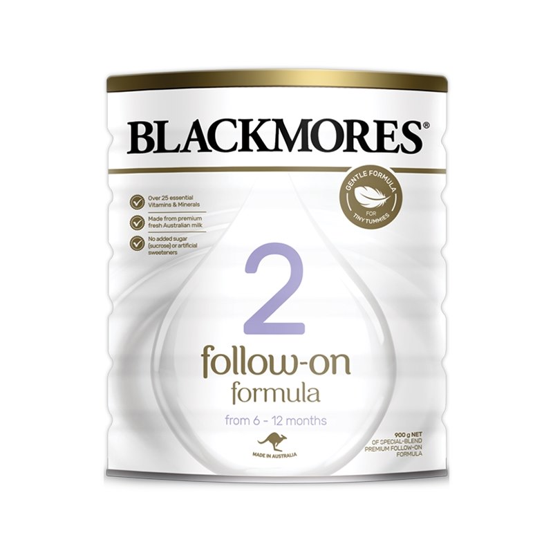 [THANH LÝ][ DATE 27/06/2023] Blackmores Sữa dinh dưỡng số 2 cho bé từ 6 – 12 tháng tuổi Follow-on Formula 900g