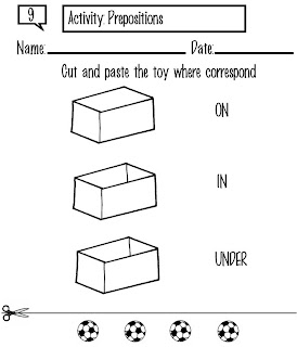 My English Blog: Prepositions (In, on, under)