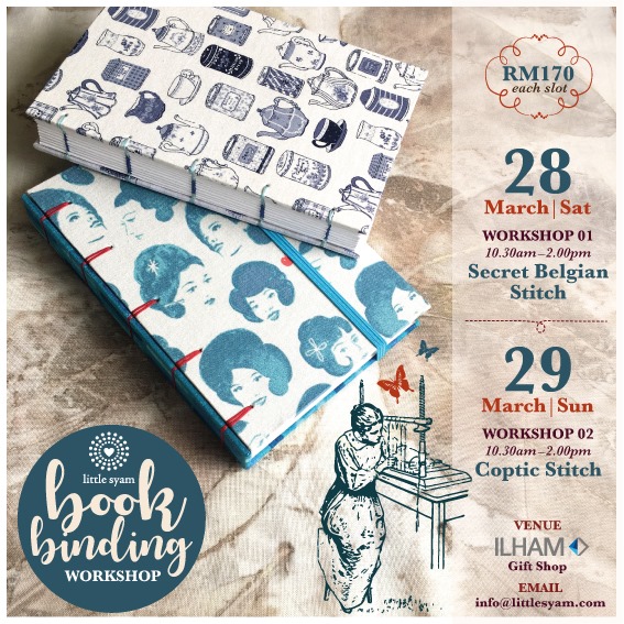 LittleSyam Kettle Stitch vs Coptic Stitch Binding