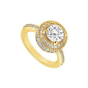 yellow engagement rings