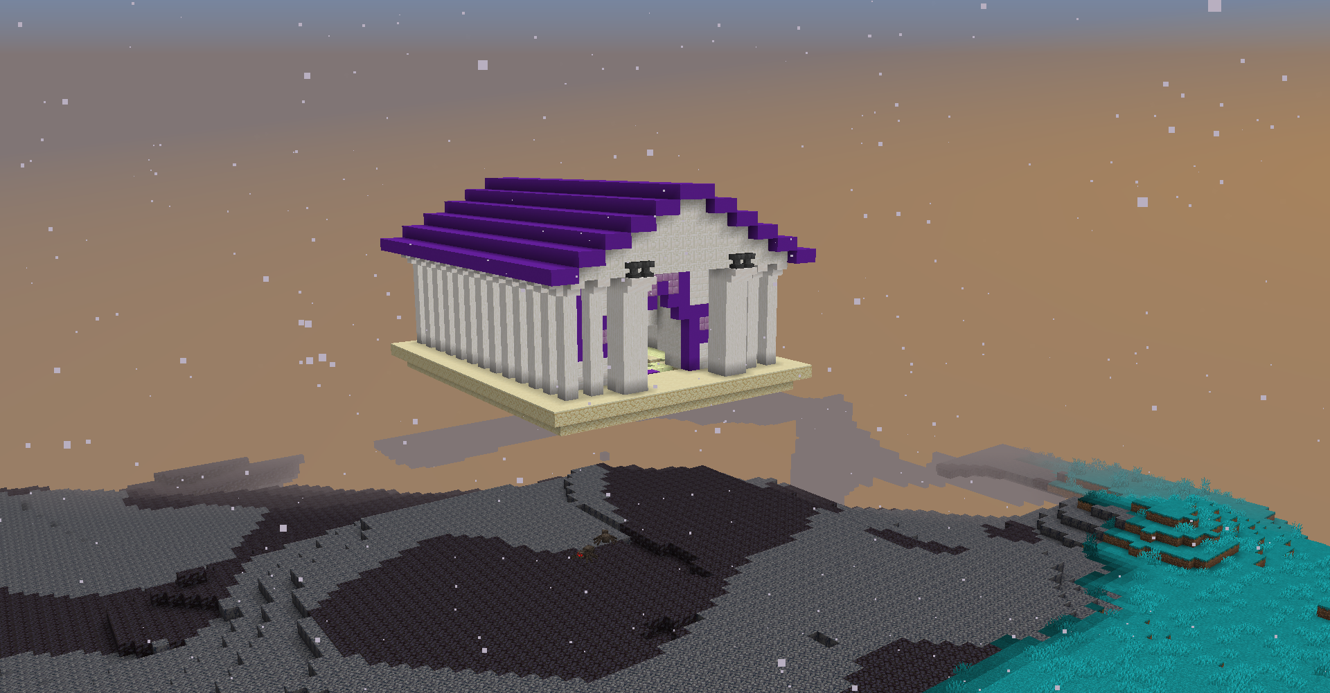 Een screenshot van een dungeon: Sky Temple