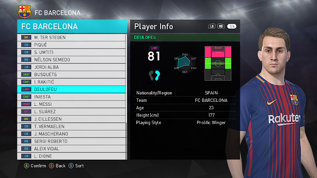 تحميل احدث اوبشن فايل بيس 2018 – PES 2018 Option File v 8.5ِ