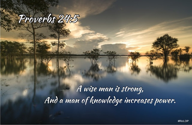 A wise man is strong Proverbs