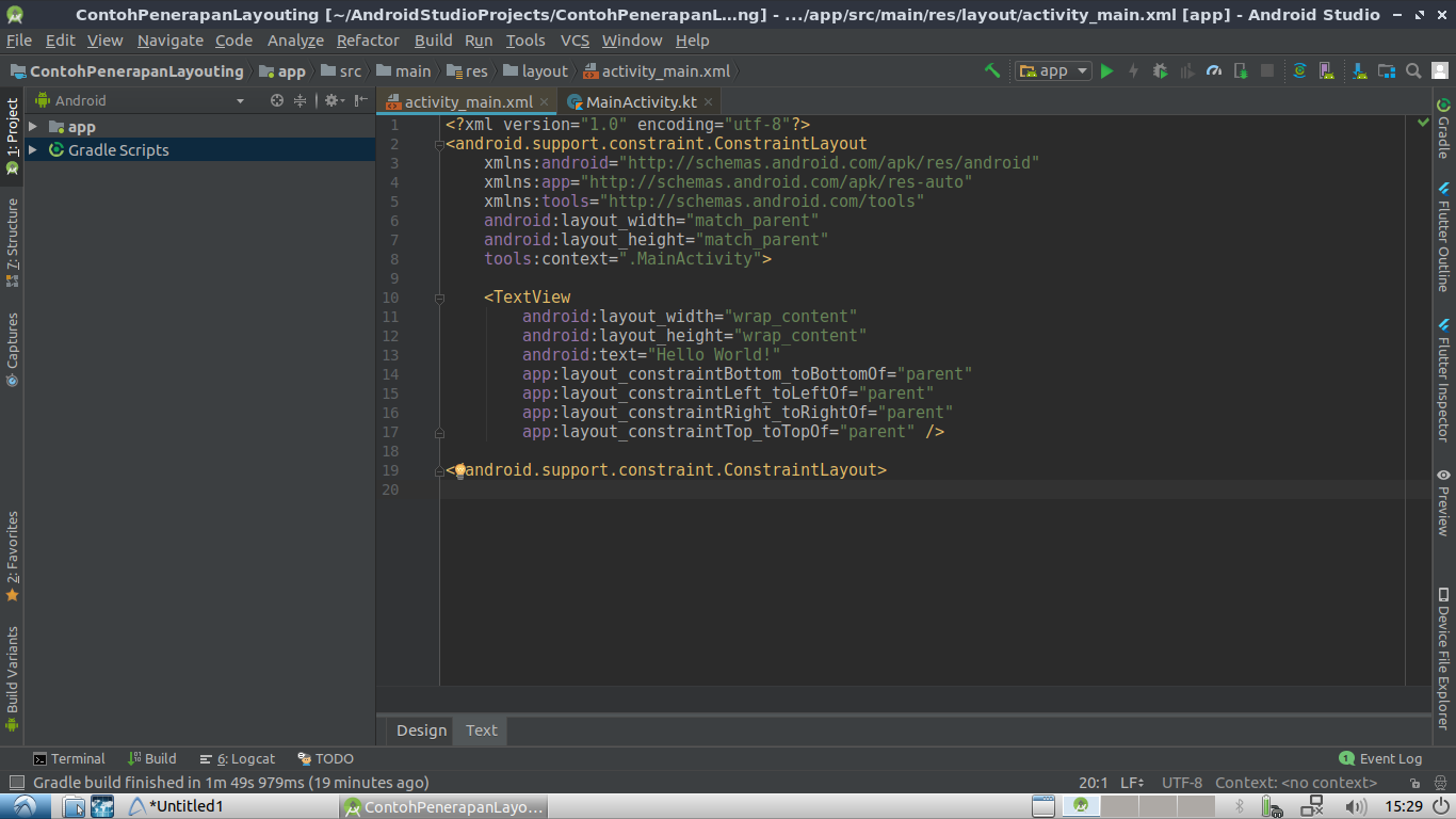 Android Perbedaan “match_parent” dan “wrap_content”