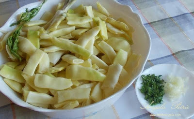 Preparare supa de fasole verde-etapa 2