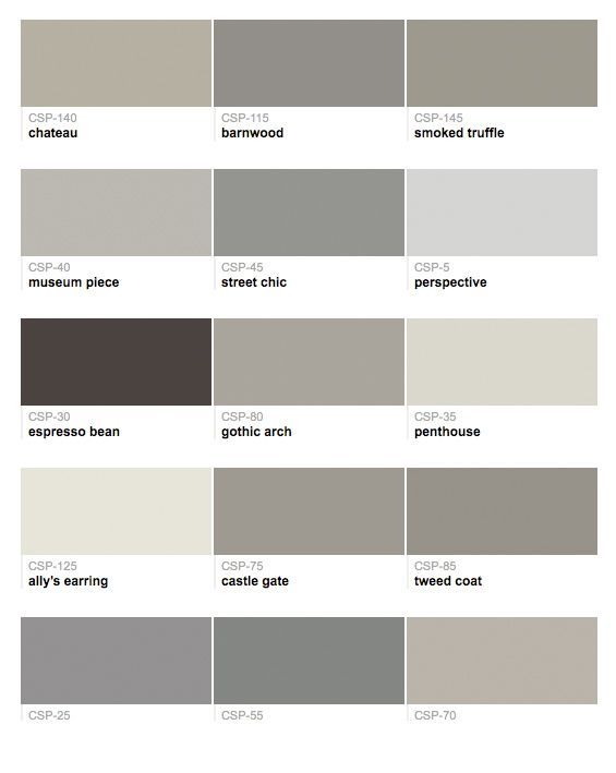 Different Shades Of Grey Color Wall Decoration