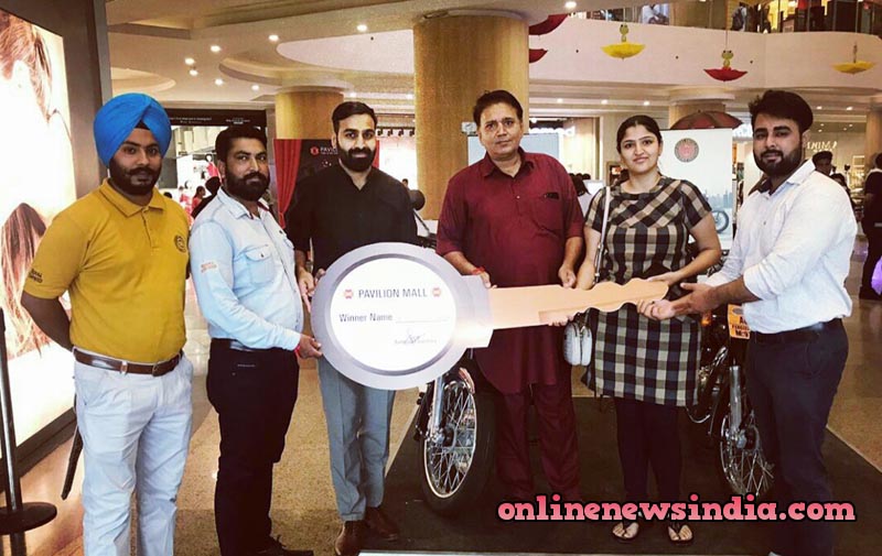 Pavilion Mall Gifted A Bullet Bike To The Lucky Draw Winner
