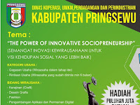 Info Lomba dan Event Festival Lomba Inovasi Kewirausahaan Kabupaten Pringsewu