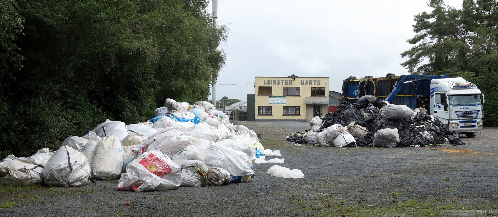 Kilcullen Diary Agriplastic waste collected at Kilcullen