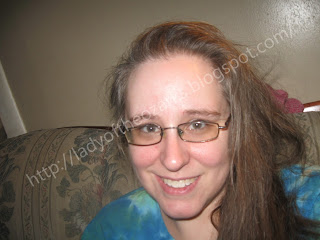 In my favorite Woodstock tie-dye T-shirt In my favorite Woodstock tie-dye T-shirt