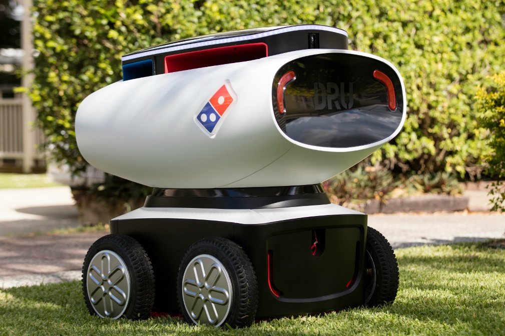 NEWS Domino's delivery droid The Test Pit